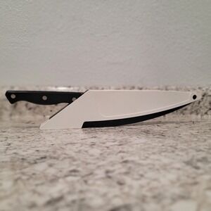 Pampered Chef Self-Sharpening Chef Knife Stainless Steel Blade with Sheath